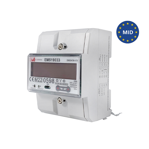 EM519033 Three Phase Bidirectional Energy Meter EV Charger Smart Power Meters RS485 Meter