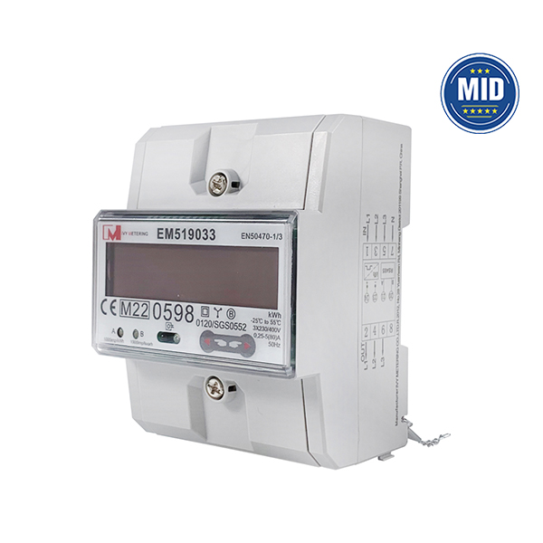 3 Phase Electric Vehicle Power Meters EV With RS485 Communication EM519032/33/24