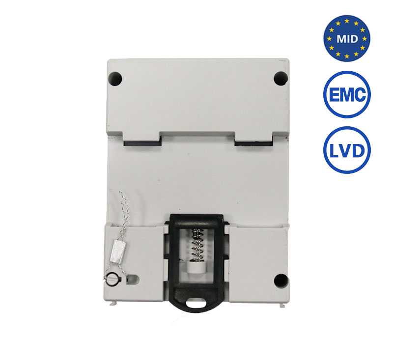 EM519033 RS485 Modbus MID Approved Solar Power Meter Bidirectional PV Solar System Energy Meter Three Phase bidirectional Wattmeter