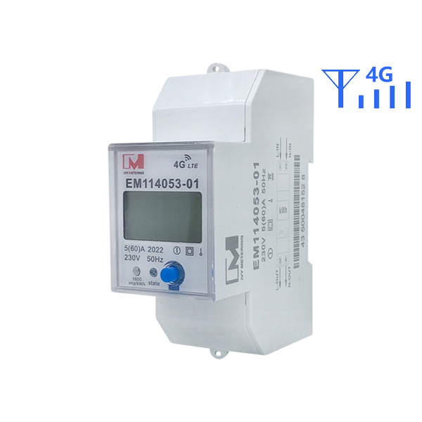 EM114053-01 GPRS Smart Energy meter Prepayment Single Phase Power Meter LCD Display Watt Hour meters