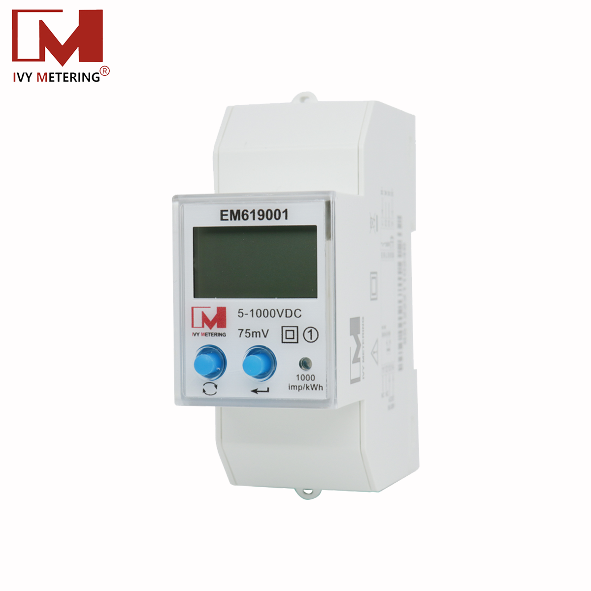 EM619001 PTB MID/Eichrecht сертификация 1000V DC двухнаправленного энергетического метра для зарядного устройства постоянного тока EV