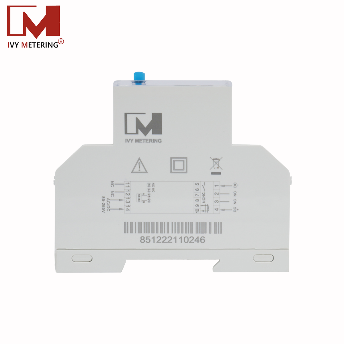 EM619001 PTB MID/Eichrecht сертификация 1000V DC двухнаправленного энергетического метра для зарядного устройства постоянного тока EV